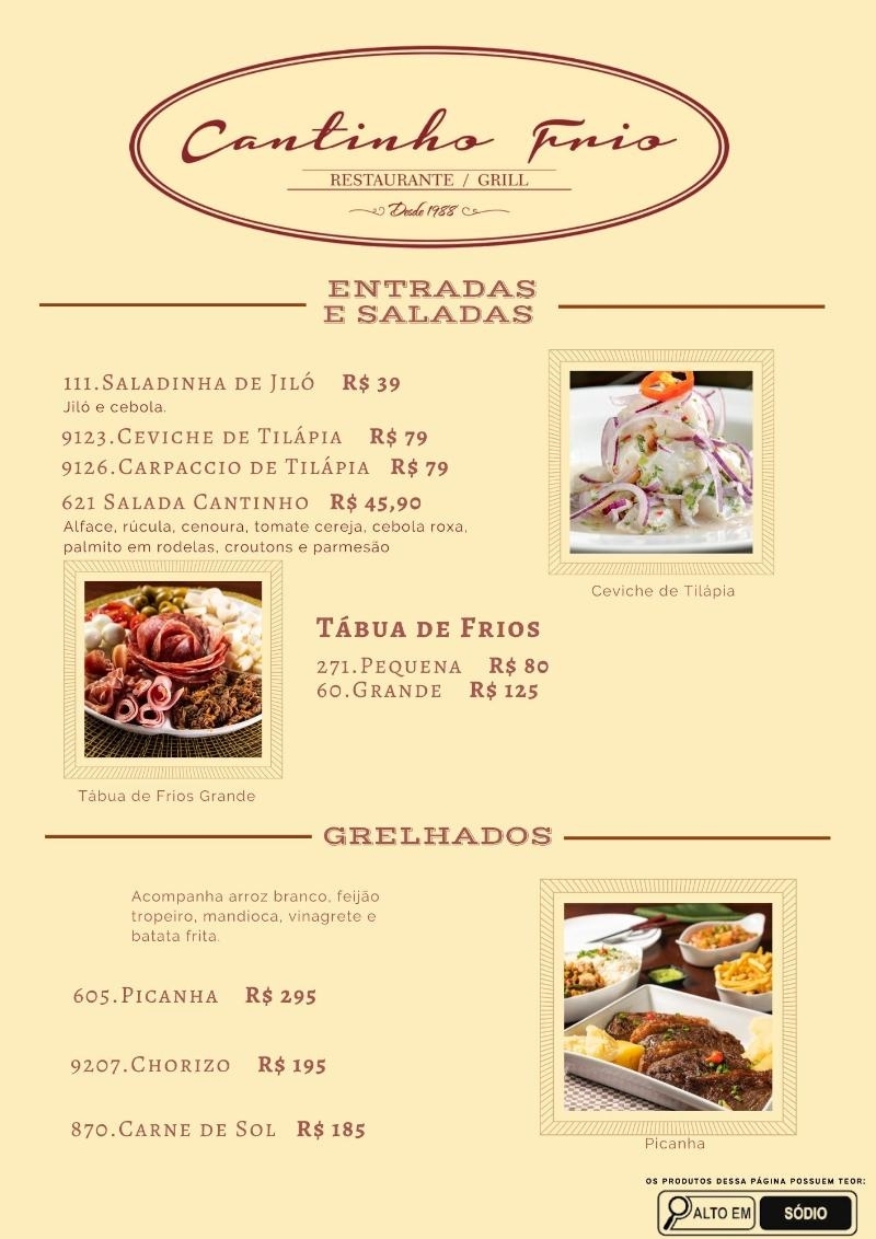 Bar: Cantinho Frio — 2