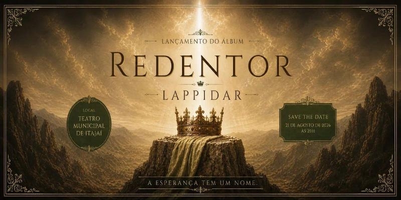 LAPPIDAR - Lançamento do álbum REDENTOR