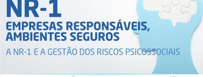 Seminário: NR-1 Empresas Responsáveis - Ambientes Seguros - SJN