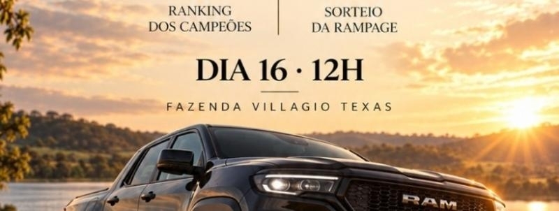Evento: PREMIAÇÃO FAZENDA VILLAGIO TEXAS