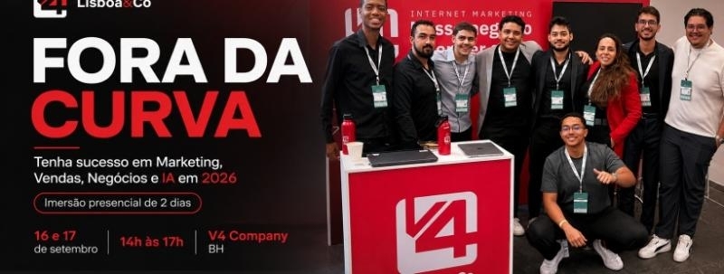 FORA DA CURVA | Tenha sucesso em Marketing, Vendas, Negócios e IA em 2026