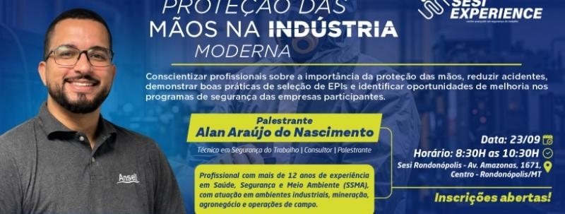 Sesi Workshop de Proteção das Mãos