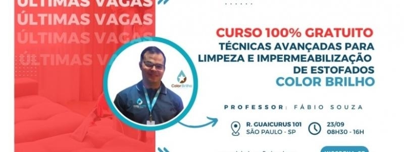 Técnicas Avançadas para Limpeza e Impermeabilização de Estofados - Color Brilho - GRATUITO