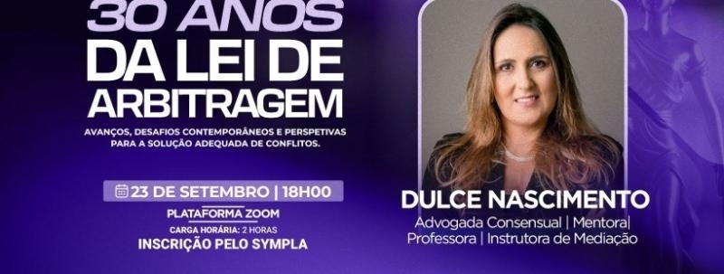 Evento: 30 ANOS DA LEI DE ARBITRAGEM