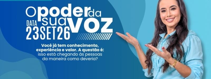 Evento: O Poder da Sua Voz com Kildria Gigante