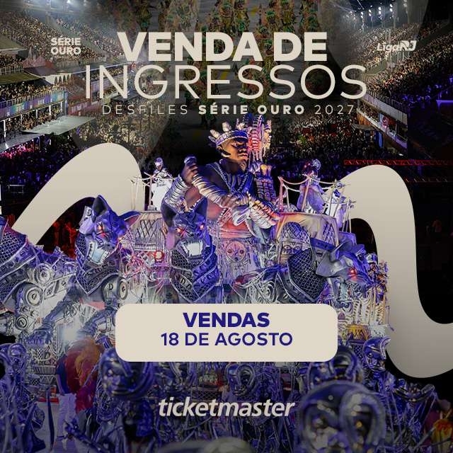 Rio Carnaval 2027 - Arquibancadas (Série Ouro)