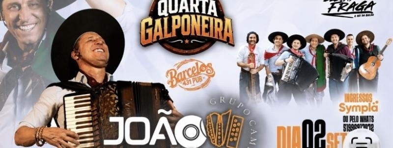 Evento: SHOW JOAO LUIZ CORREA NA QUARTA GUALPONEIRA DO BARCELOS