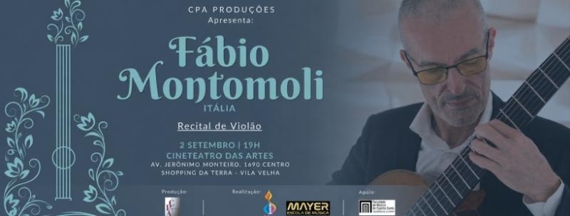 Evento: Fabio Montomoli "Recital de Violão"