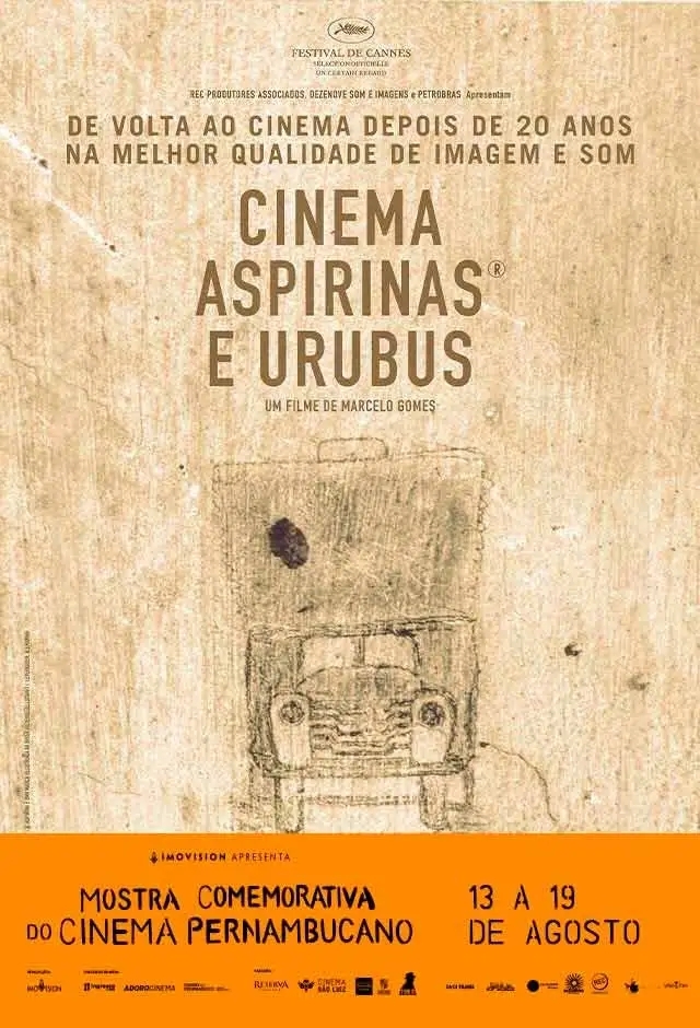 Película: Cinema, Aspirinas E Urubus + Mostra Pernambucana