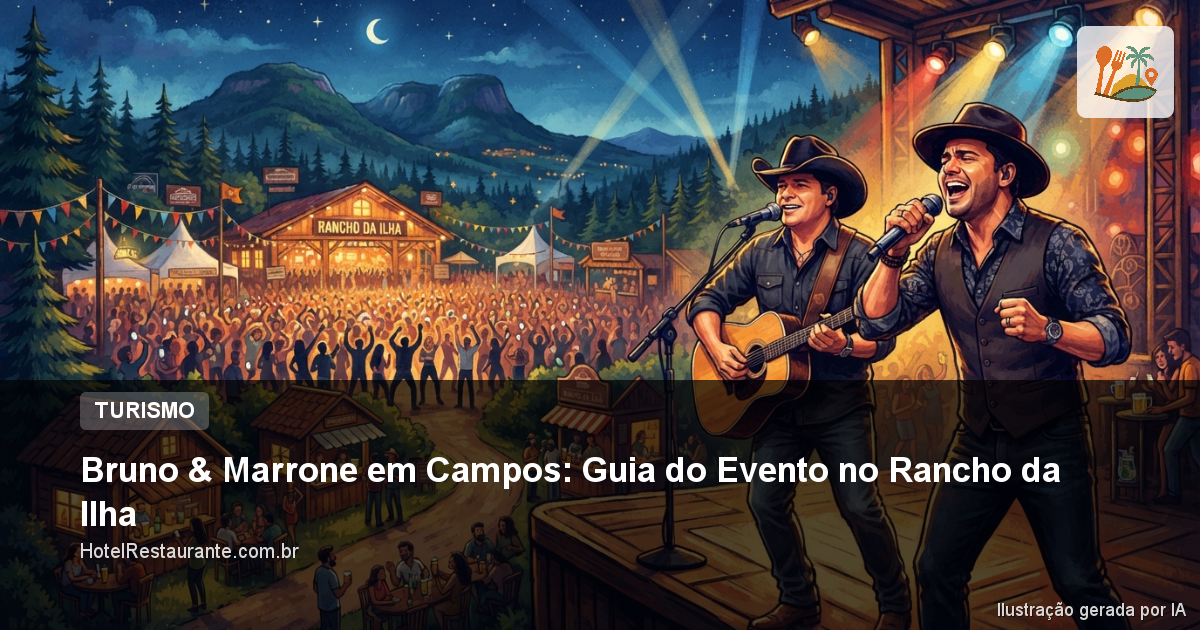 Bruno & Marrone em Campos: Guia do Evento no Rancho da Ilha