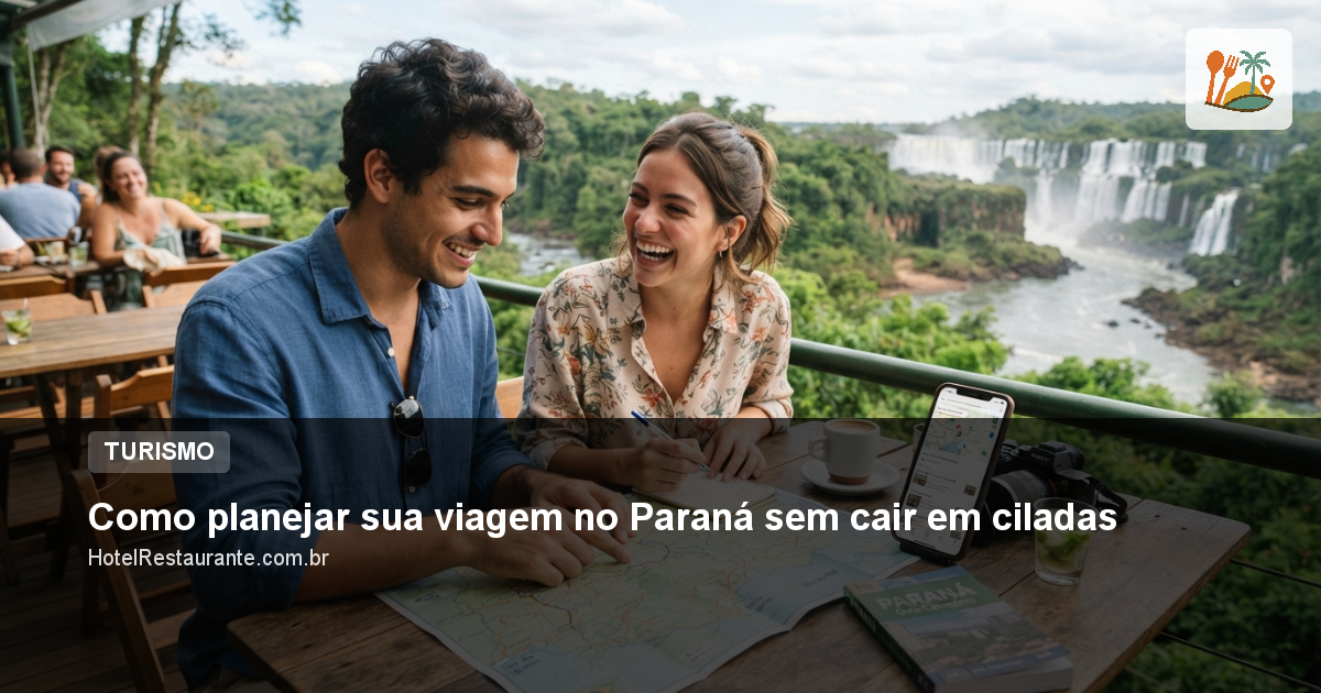 Como planejar sua viagem no Paraná sem cair em ciladas