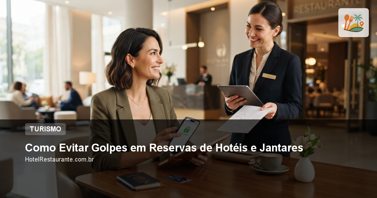 Como Evitar Golpes em Reservas de Hotéis e Jantares