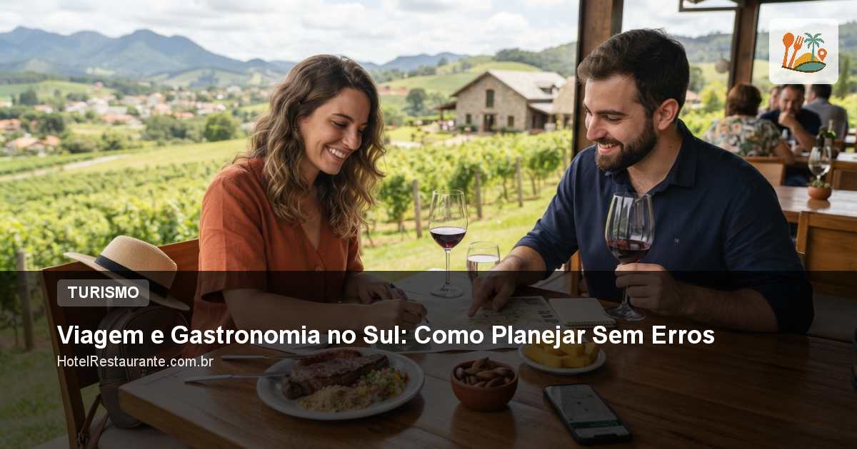 Viagem e Gastronomia no Sul: Como Planejar Sem Erros