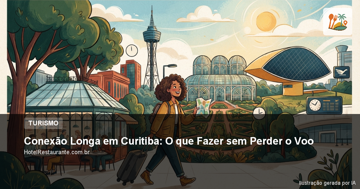 Conexão Longa em Curitiba: O que Fazer sem Perder o Voo