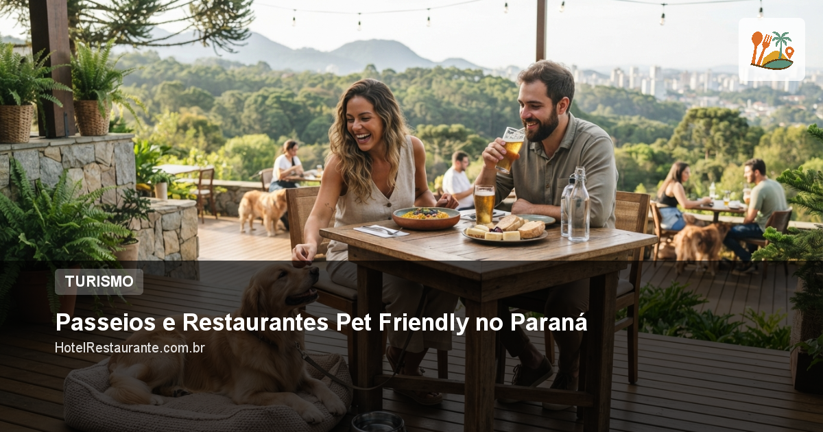 Passeios e Restaurantes Pet Friendly no Paraná
