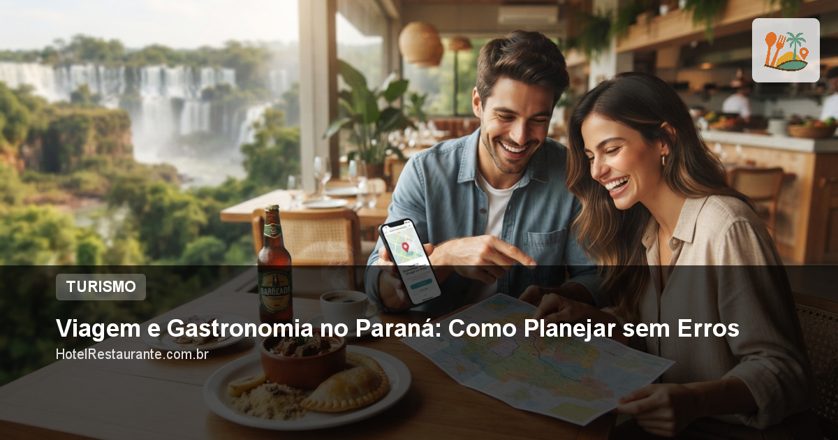 Viagem e Gastronomia no Paraná: Como Planejar sem Erros