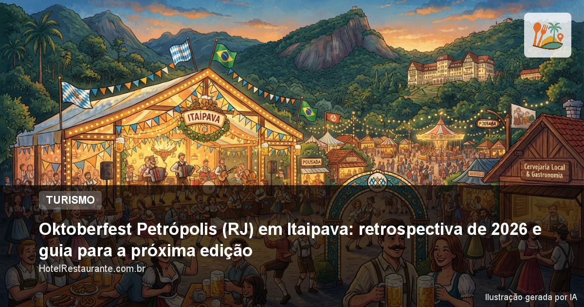 Oktoberfest Petrópolis (RJ) em Itaipava: retrospectiva de 2026 e guia para a próxima edição