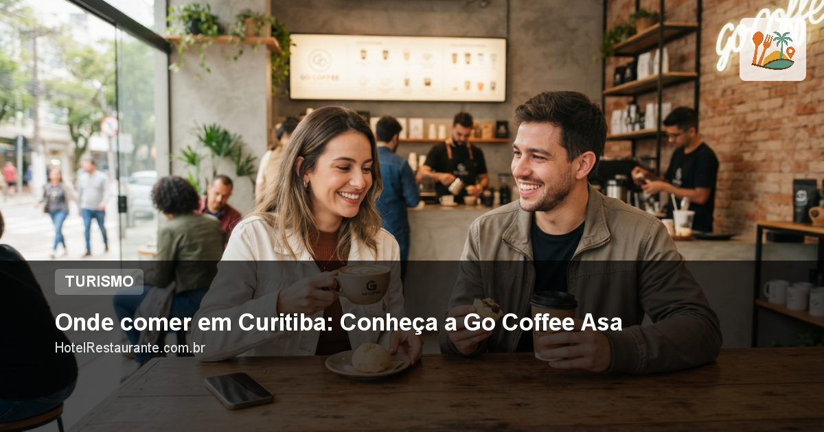 Onde comer em Curitiba: Conheça a Go Coffee Asa