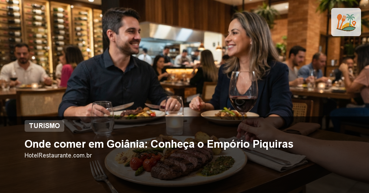 Onde comer em Goiânia: Conheça o Empório Piquiras