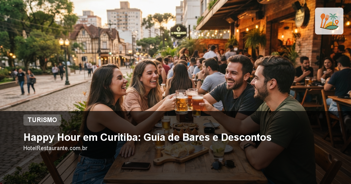 Happy Hour em Curitiba: Guia de Bares e Descontos