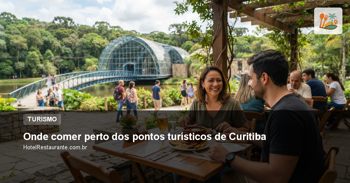 Onde comer perto dos pontos turísticos de Curitiba