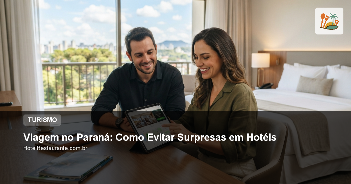 Viagem no Paraná: Como Evitar Surpresas em Hotéis