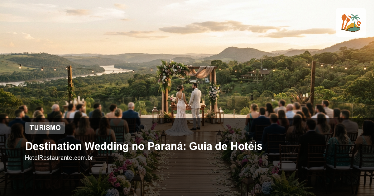 Destination Wedding no Paraná: Guia de Hotéis