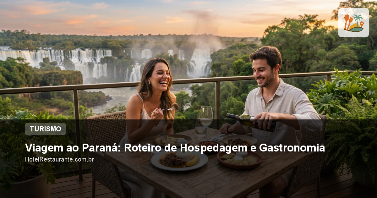 Viagem ao Paraná: Roteiro de Hospedagem e Gastronomia