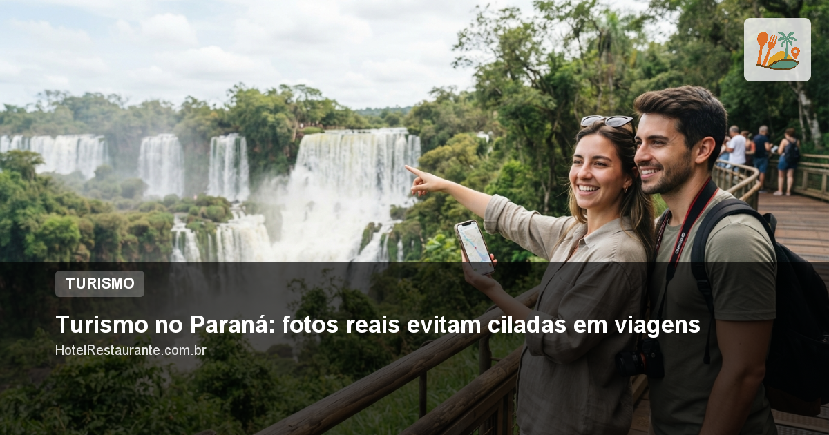 Turismo no Paraná: fotos reais evitam ciladas em viagens