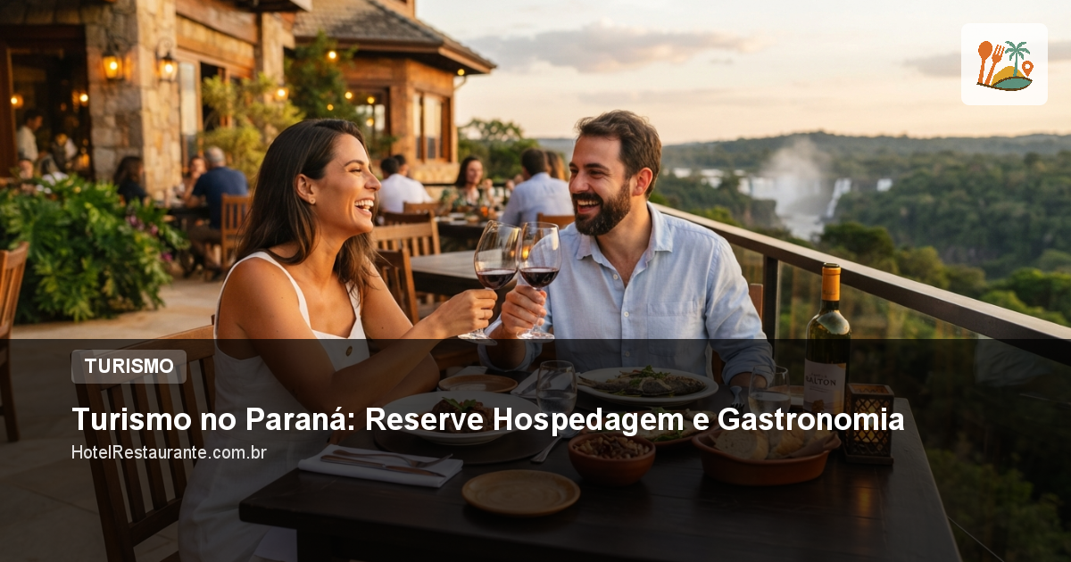 Turismo no Paraná: Reserve Hospedagem e Gastronomia