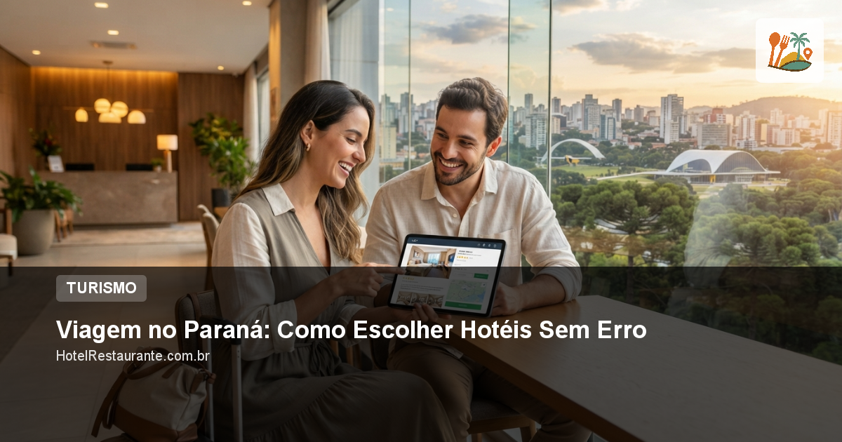 Viagem no Paraná: Como Escolher Hotéis Sem Erro
